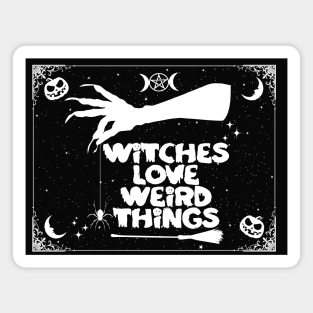 Witches Love Weirdness(H) Magnet